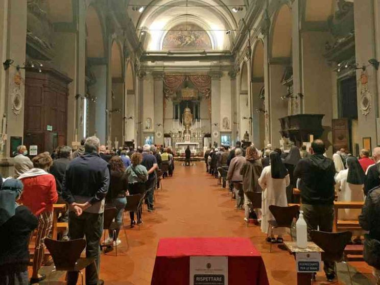 Quella preghiera di riparazione che unisce la diocesi «ferita»