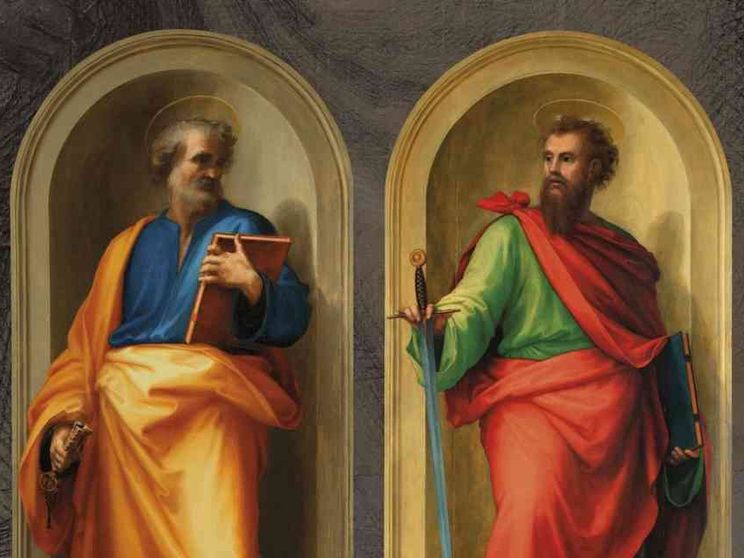 Diventano visibili i Santi Pietro e Paolo di Raffello e Fra Bartolomeo
