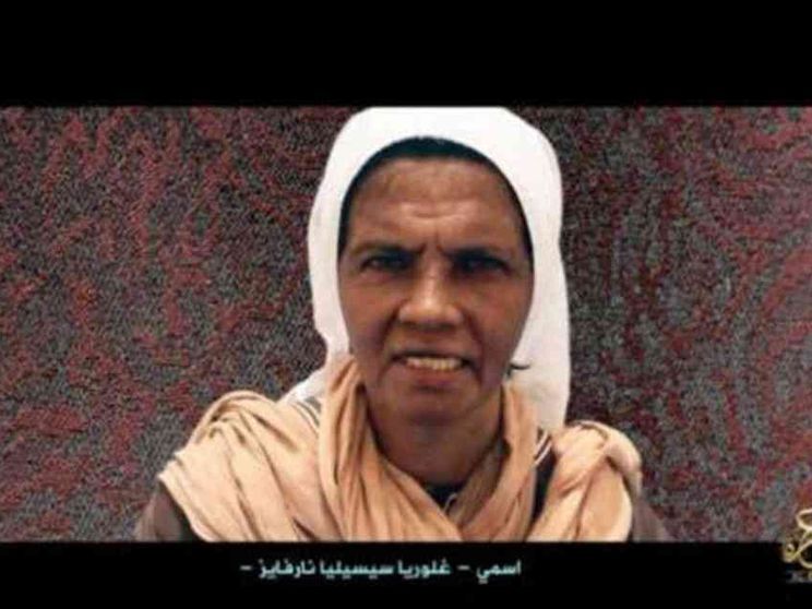 Liberata la religiosa colombiana Gloria Cecilia Narvaez Argori