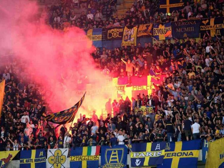 Nella fatal Verona la Curva dell'odio