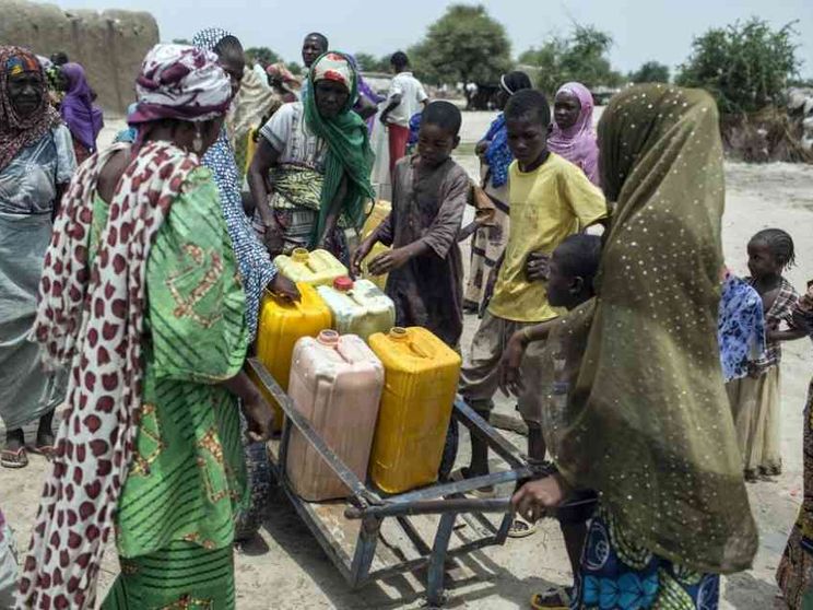 Il lago Ciad e la siccità che ha svuotato i villaggi