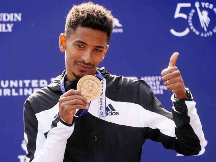 Eyob Faniel, un papà felice sul podio di New York