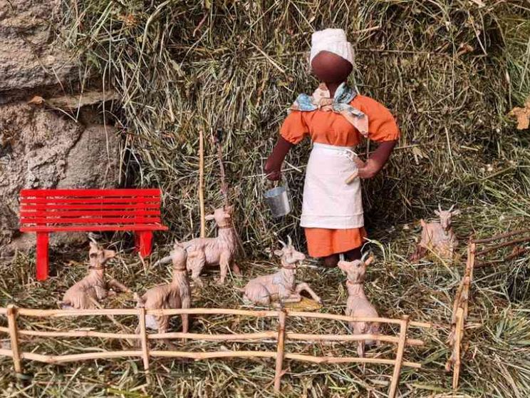Nel presepe anche Agitu, «pastorella» africana dal sorriso indimenticabile