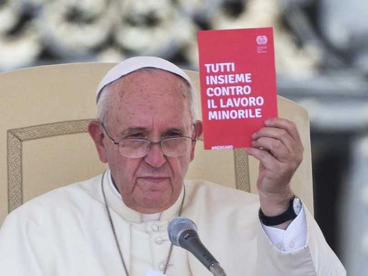 Papa Francesco: il lavoro minorile spezza i sogni dei bambini