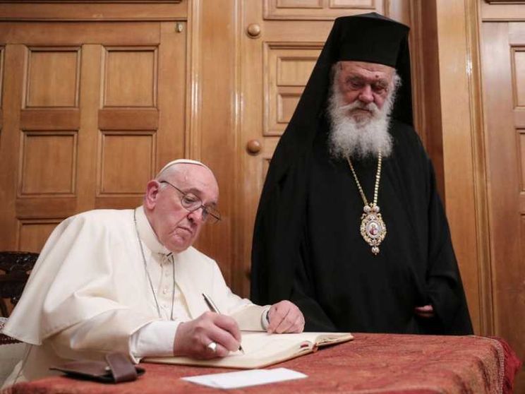 Papa Francesco chiede perdono agli ortodossi per le azioni del passato