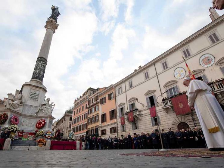 Illuminati dall'Immacolata in questo periodo di buio