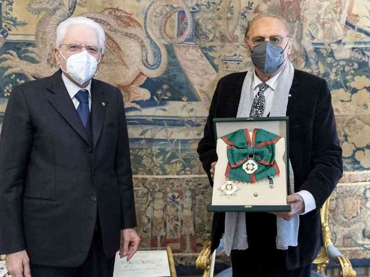 Arbore nominato da Mattarella Cavaliere di Gran Croce
