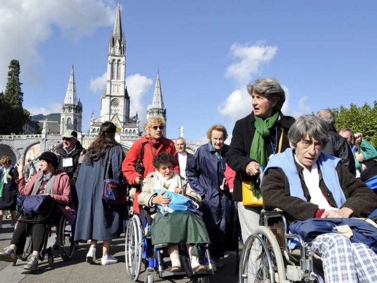 Lourdes, casa dei malati