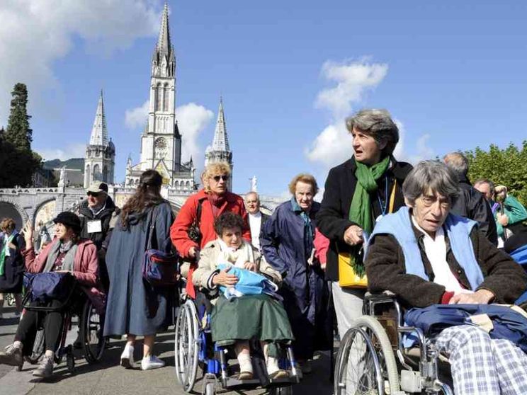 Lourdes, casa dei malati