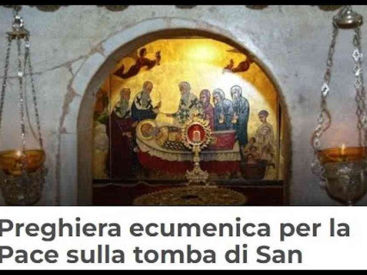 A Bari la preghiera ecumenica per la pace sulla tomba di san Nicola