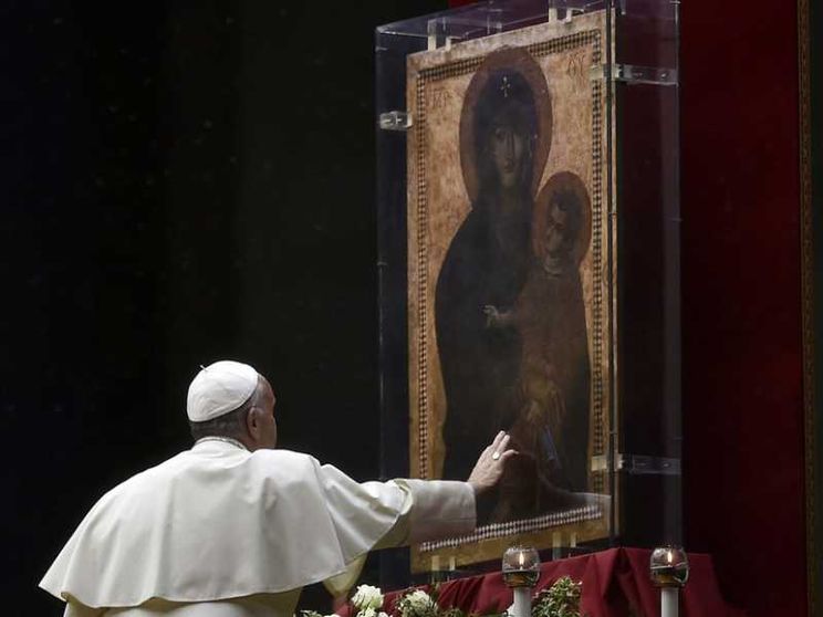 Papa Francesco consacra Russia e Ucraina al Cuore Immacolato di Maria