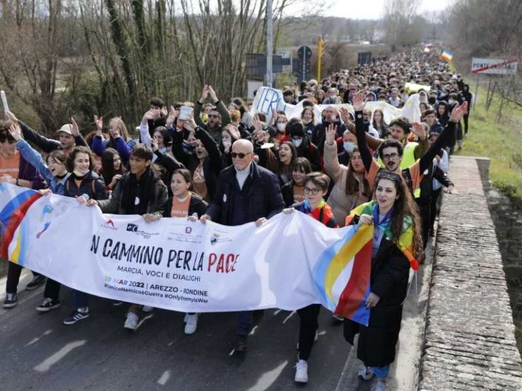 In marcia per la pace in Ucraina: la fraternità unisce 4mila ragazzi