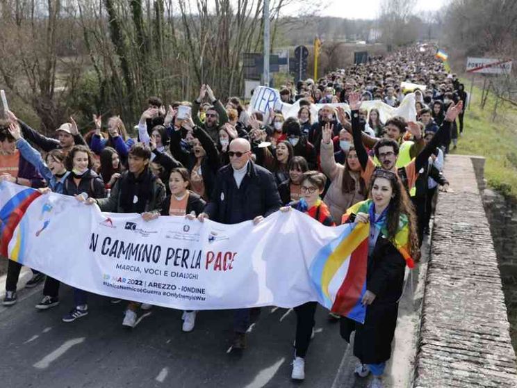 In marcia per la pace in Ucraina: la fraternità unisce 4mila ragazzi