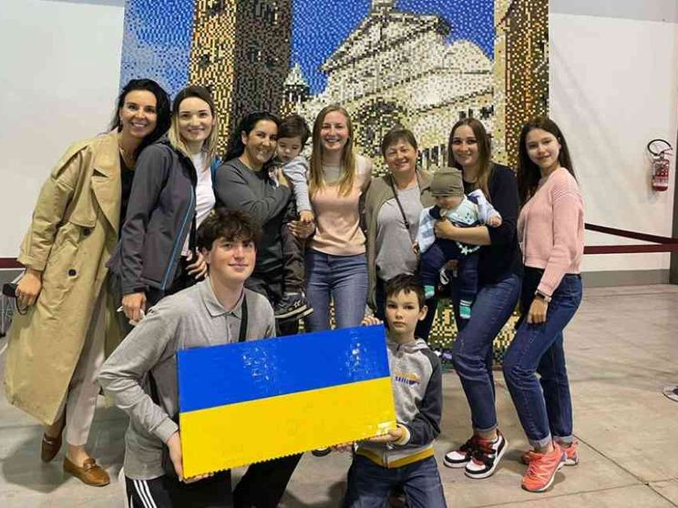 «Sono russa, per voi è un problema?». E Kseniya apre casa ai fratelli ucraini