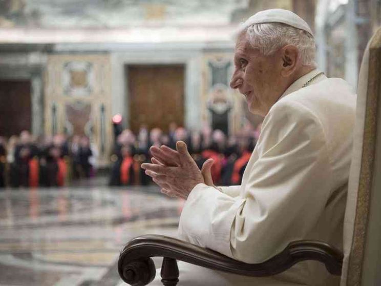 Il Sabato Santo di Benedetto. Oggi compie 95 anni