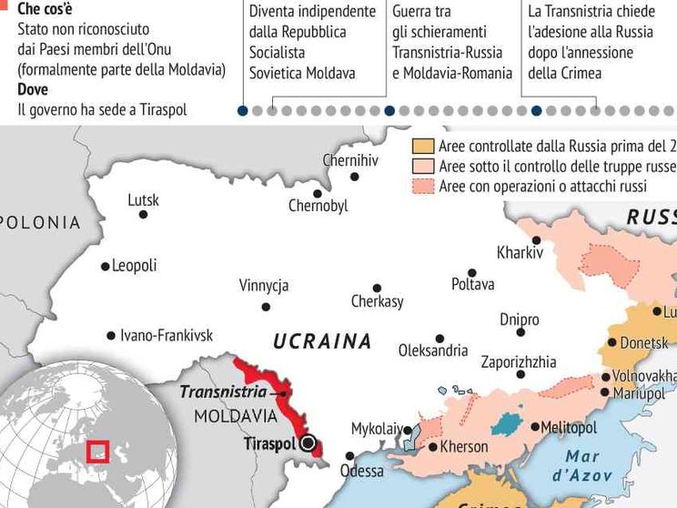 Dalla Transnistria alla Gagauzia: ecco le bombe a orologeria di Putin