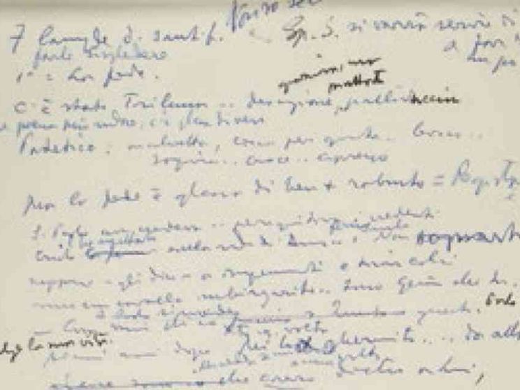 Il pensiero di Luciani negli appunti privati