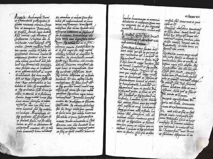 «Voi, figli degli uomini... »: scoperta preghiera attribuita a san Francesco