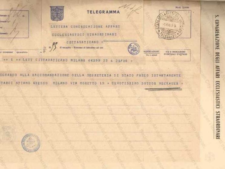 Il Vaticano pubblica online le lettere degli ebrei a Pio XII