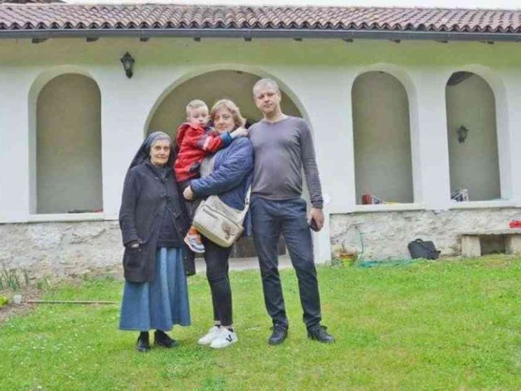 La storia di Serheij che ha trovato rifugio in convento