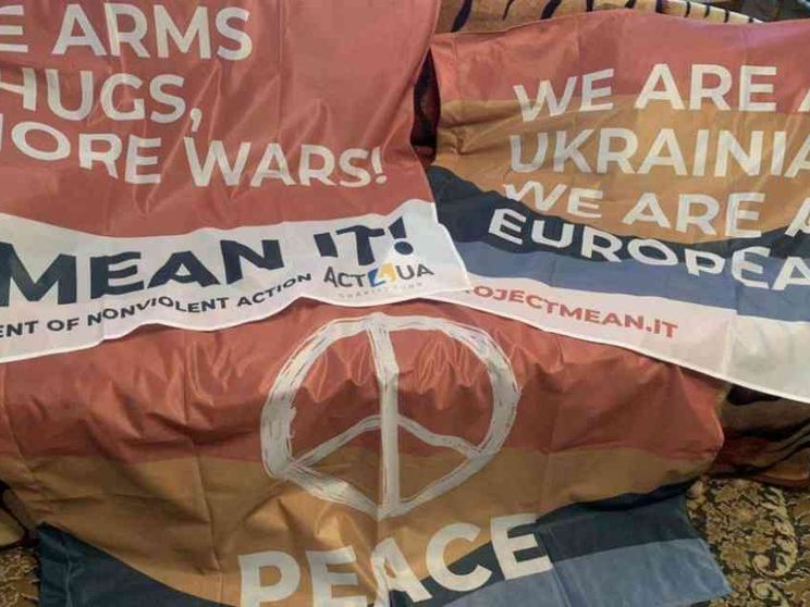 L'Italia non violenta verso Kiev: insieme in marcia per la pace