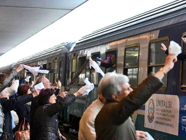 Ritorna il pellegrinaggio Unitalsi a Lourdes in treno, pregando per l'Ucraina