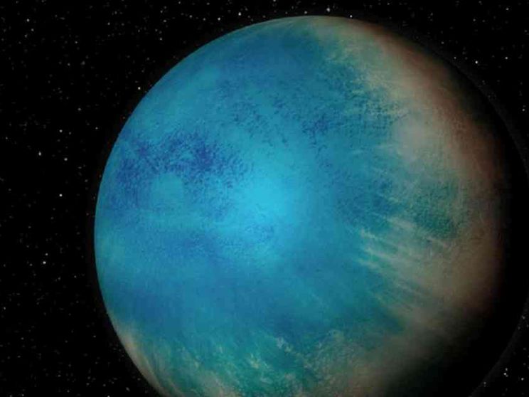 Scoperto pianeta più grande della Terra, interamente ricoperto d'acqua