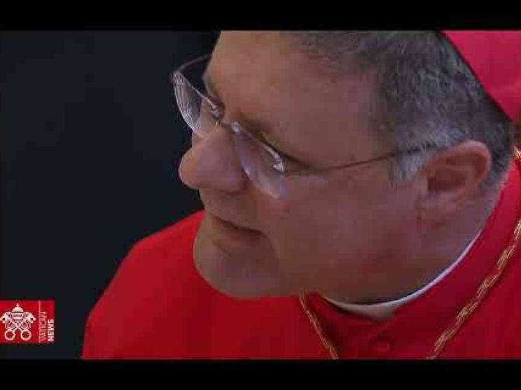 Papa Francesco e i nuovi cardinali in visita da Benedetto XVI