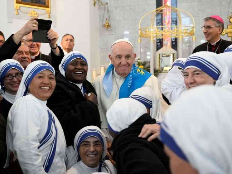 Il Papa: "Solo insieme si può fare qualcosa di buono"