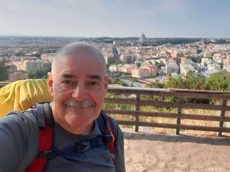 Paolo Molon e la sua storia di pellegrino sotto la luna