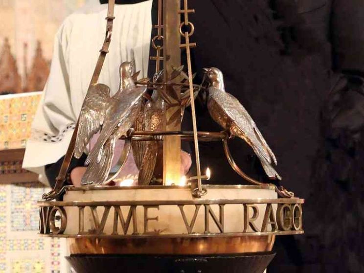 I nomi delle vittime del Covid ad Assisi con san Francesco