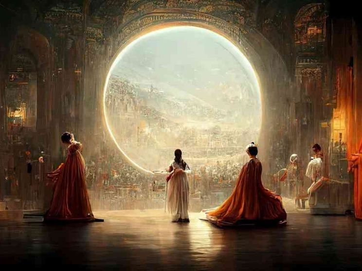 L'Intelligenza artificiale dipinge per conto dell'artista? Non è un problema