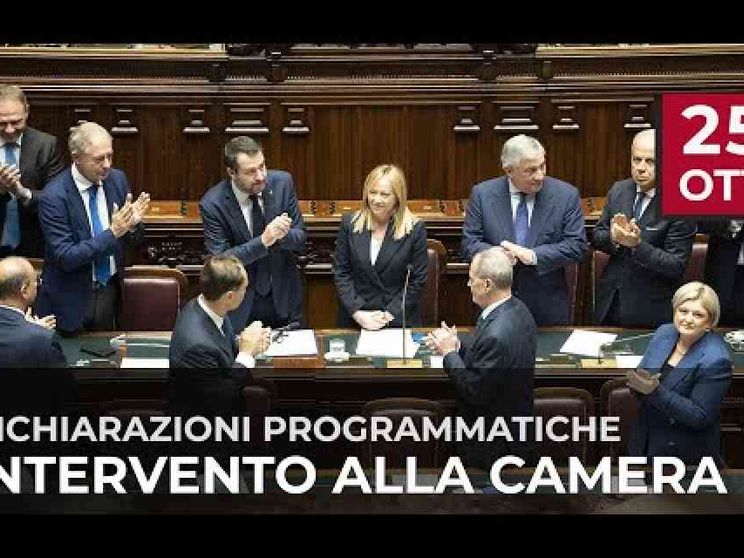 L'Europa, l'energia, il Papa... il testo del discorso di Giorgia Meloni