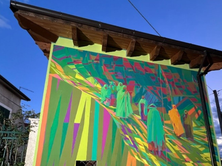 I murales di Costellazioni fanno rinascere il borgo