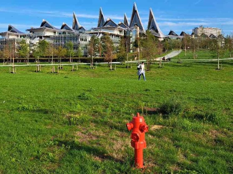 La nuova Anversa sul fiume sceglie l'estetica sostenibile