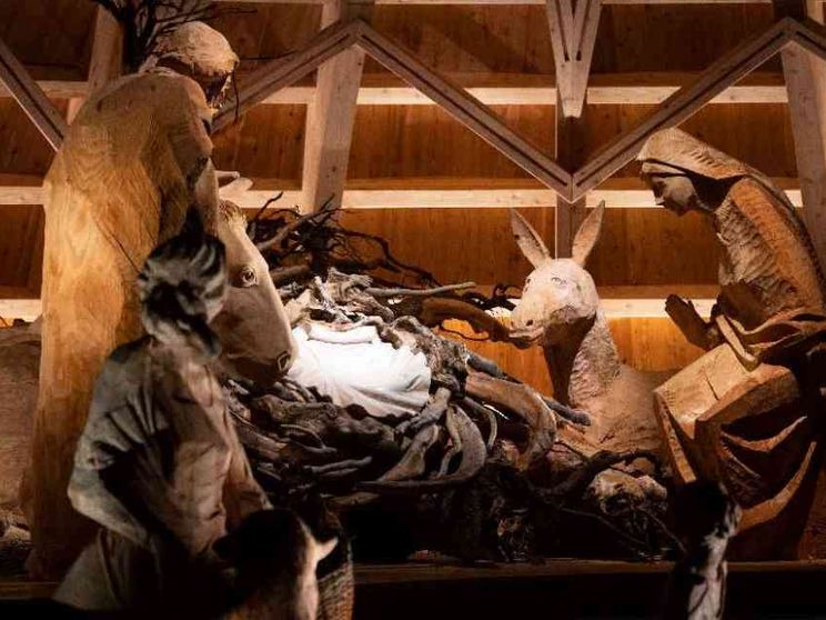 Arriva dall'Ucraina uno dei Cento Presepi in mostra in Vaticano