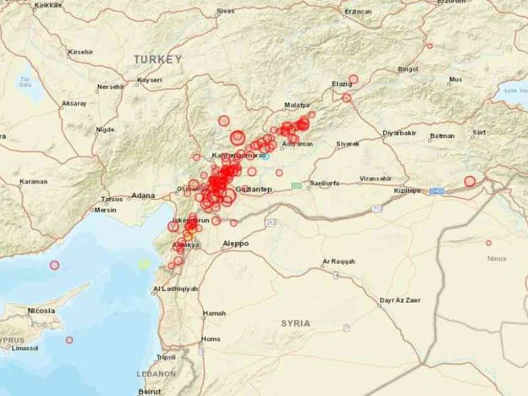 Terremoto in Turchia e Siria: il suolo dell'Anatolia si è spostato di 3 metri