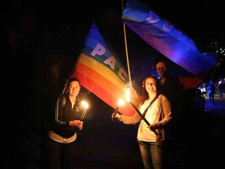 Perugia-Assisi, la notte della marcia: «La politica può fermare la guerra»