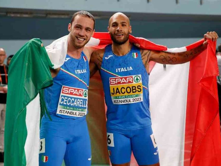 Euroindoor, nei 60 metri oro e argento italiani Ceccarelli-Jacobs