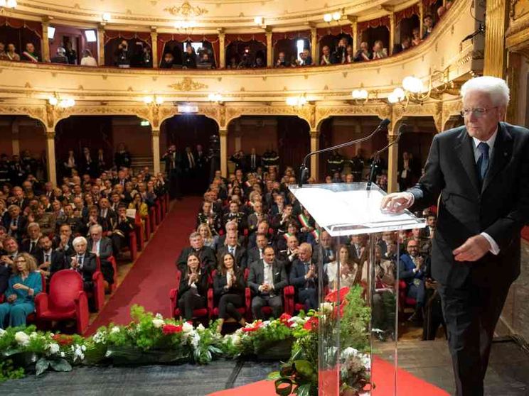 Mattarella: «La resistenza fu un moto di popolo contro il fascismo»