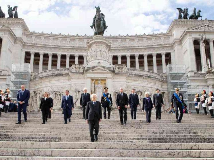 Il 25 aprile del presidente Sergio Mattarella