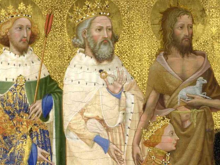 Le insegne del re santo Edoardo il Confessore tornano per Carlo III