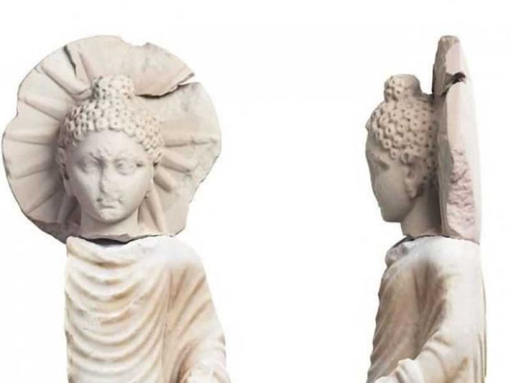 Scoperta in Egitto un'antica statua di Buddha: è la prima fuori dall'Asia