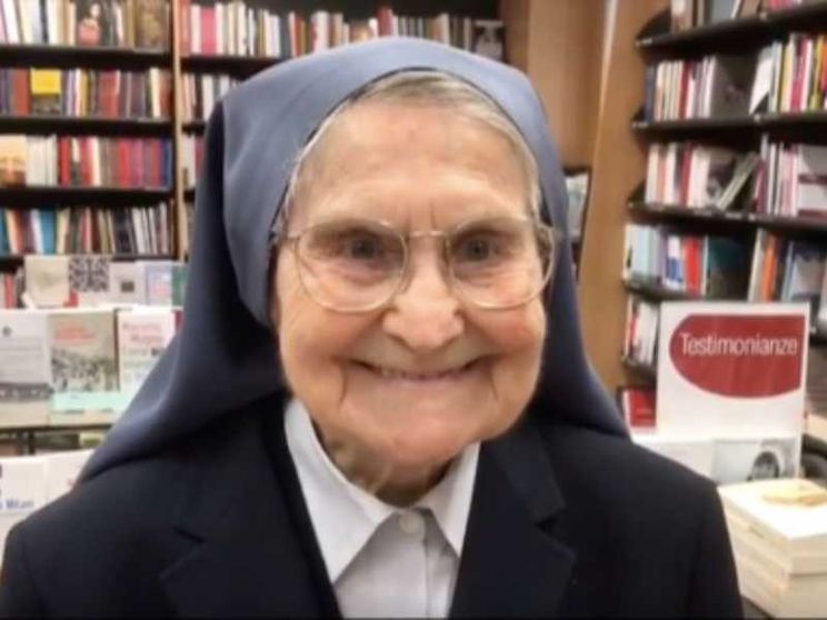 I 100 anni di suor Giovanna Bechis: «Mi sono fidata di Dio, perché Lui ci ama»