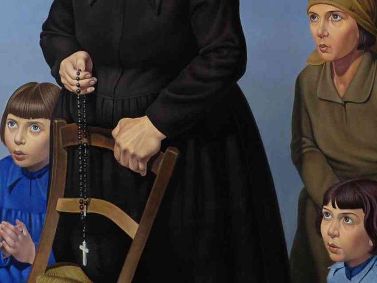 Il coro dolente del “Rosario” di Cagnaccio