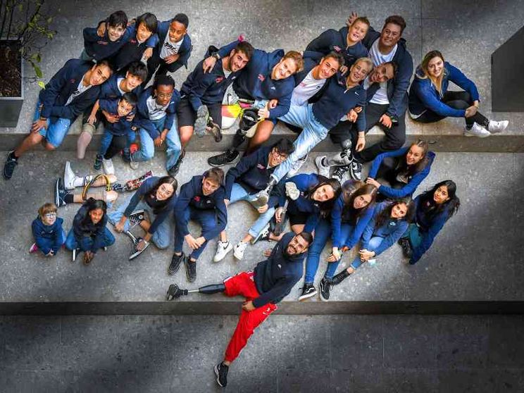 Inseguendo Bebe Vio, piccoli azzurri crescono