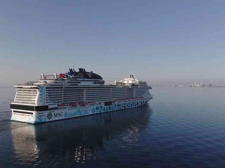 Msc Euribia: la nave da crociera amica dell'ecosistema marino