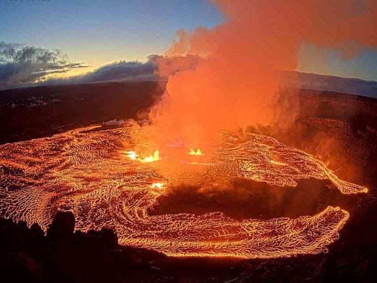 Le spettacolari immagini dell'eruzione del Kilauea