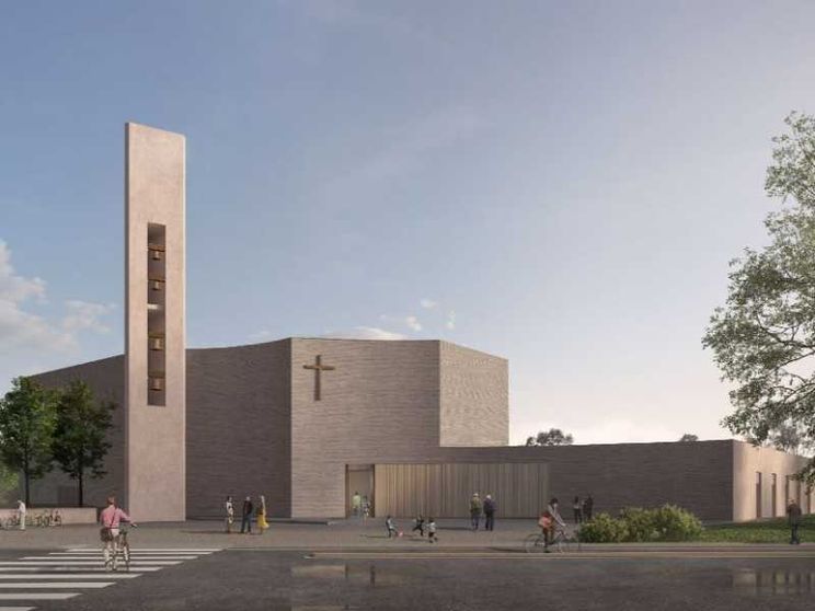 Nella città alluvionata, una nuova chiesa dedicata a Paolo VI