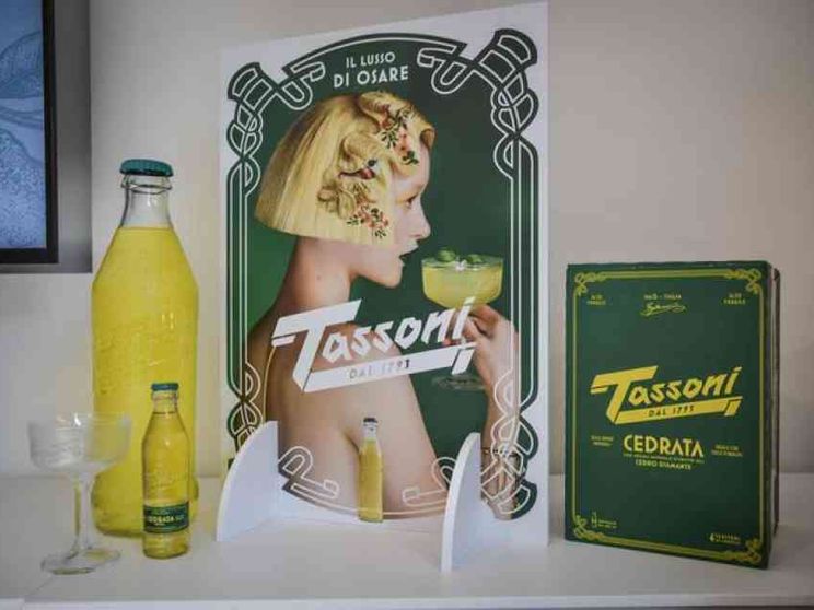 Tassoni e la sua iconica Cedrata che ha fatto storia